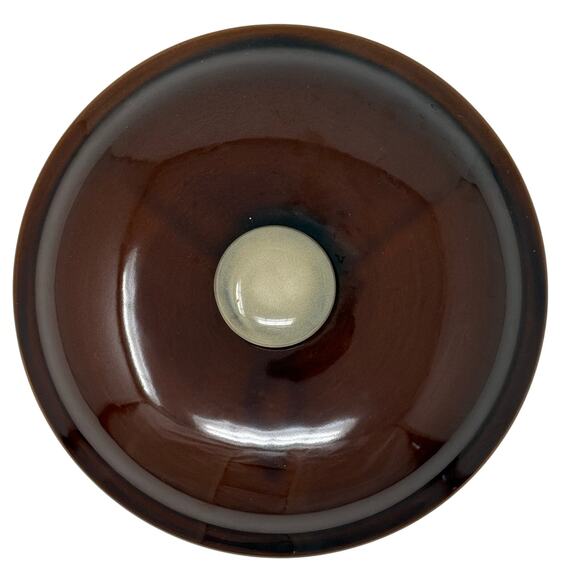 Sango Splash Brown 4951 Stoneware 3 Qt Covered Casserole Dutch Oven - Picture 7 of 10